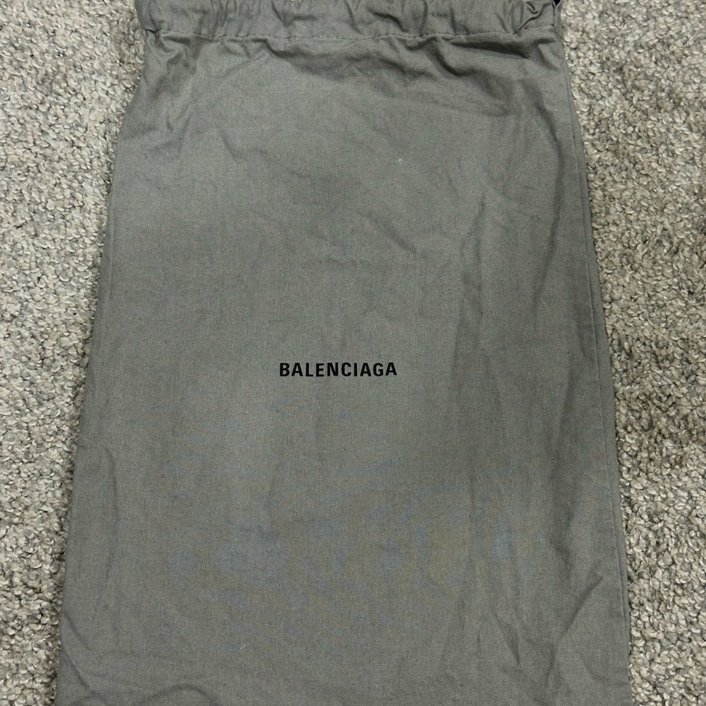 Balenciaga Gray Dust bag